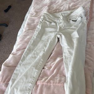 Calvin Klein white jeans